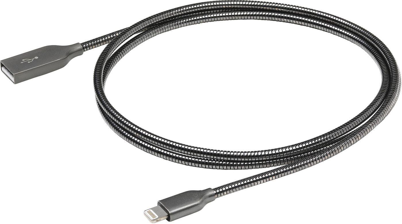eSTUFF USB-C to Lightning Cable MFI - 1m, Grau eSTUFF USB-C to Lightning Cable MFI - 1m, Grau